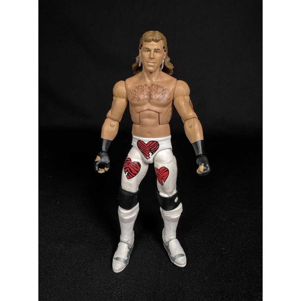 WWE Shawn Michaels Elite Flashback HBK 2011 Mattel Wrestling Action Figure